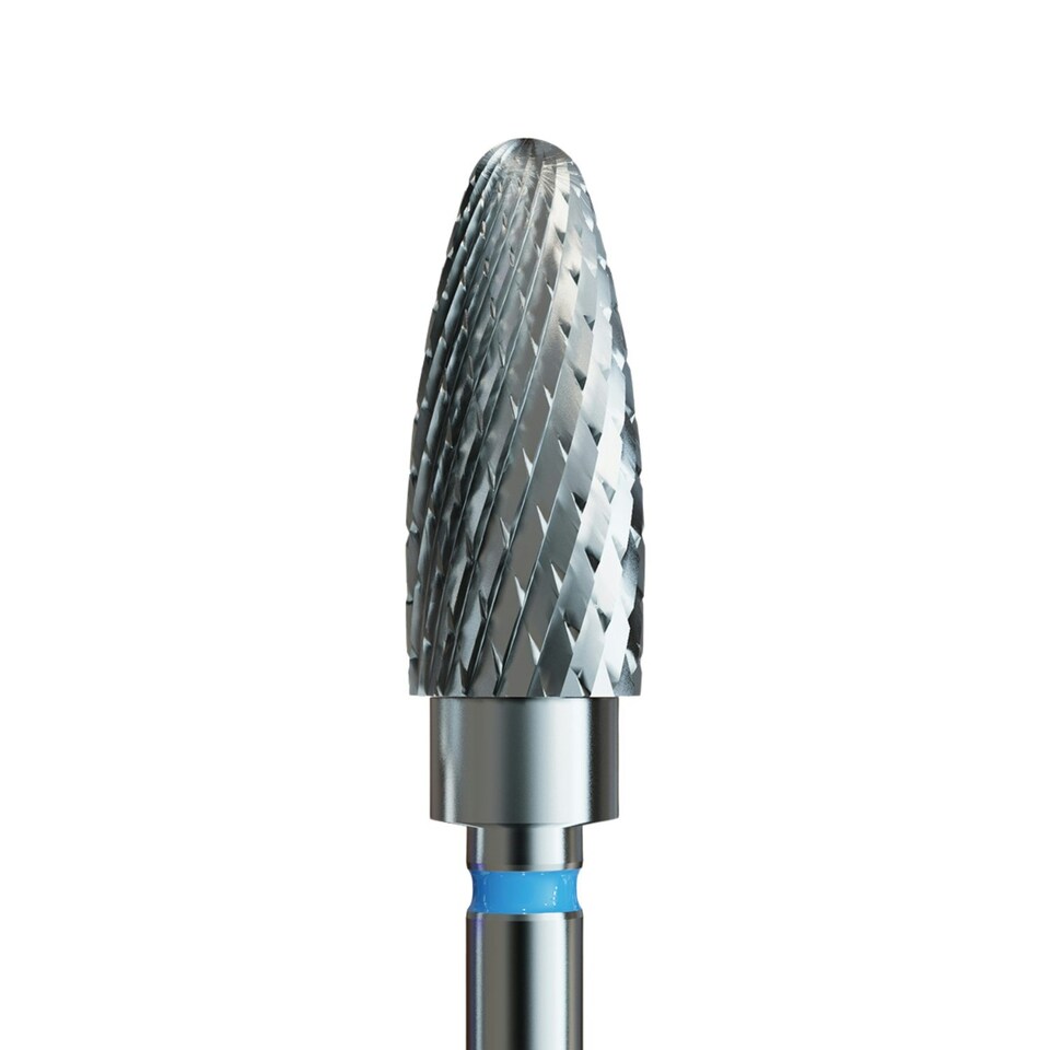 IQ Nails Standard Crosscut Tungsten Carbide Nail Drill Bit Pinecone Shape 6mm Use In Manicure And Pedicure 274.190.060