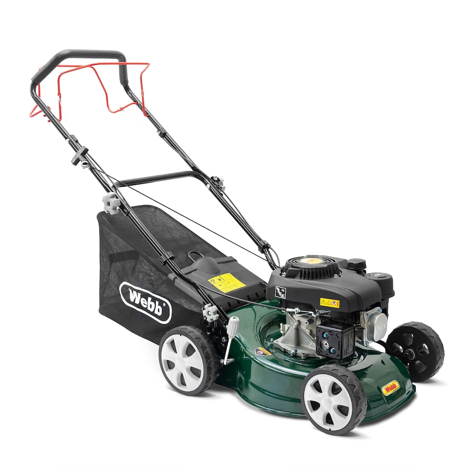 image 1 of Webb Classic 41cm Self‑Propelled Petrol Rotary Lawnmower