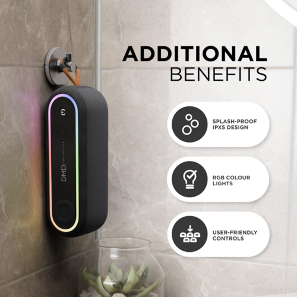 image 1 of DMD Portable Wireless Bluetooth Speaker, 16hrs Playtime 16W