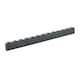 image 3 of Recycled Rubber Scallop Garden Edging Border - Eco Friendly - Grey