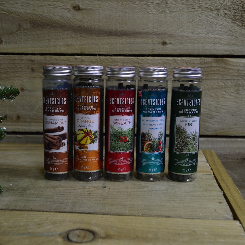 image 1 of 6 Scentsicles Scented Hanging Ornaments Sticks - O Christmas Tree (New Scent)