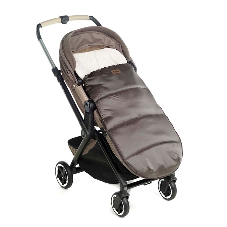 image 1 of Jane Kaizen Universal Footmuff Grey | Oak Milk