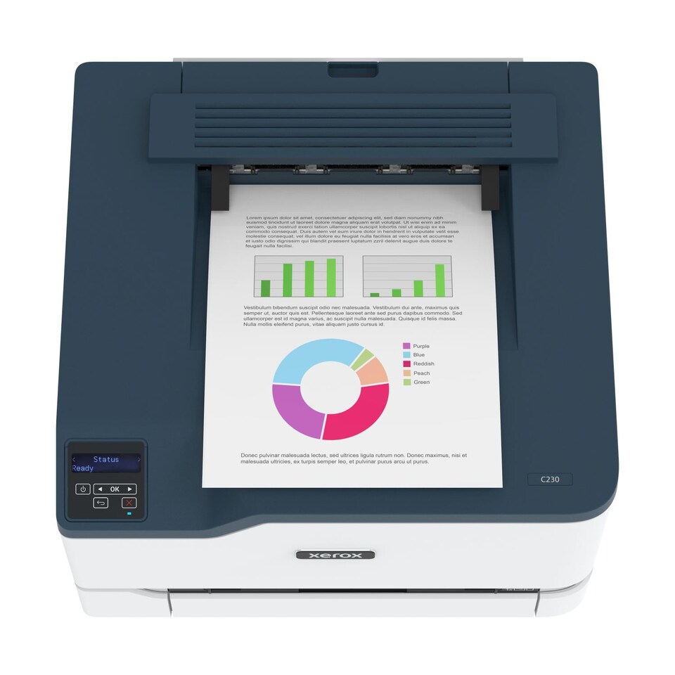 image 1 of Xerox C230 Laser Printers - 2.4 Inches - 256MB - Multi