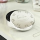 image 2 of Personalised Bow Round Trinket Box