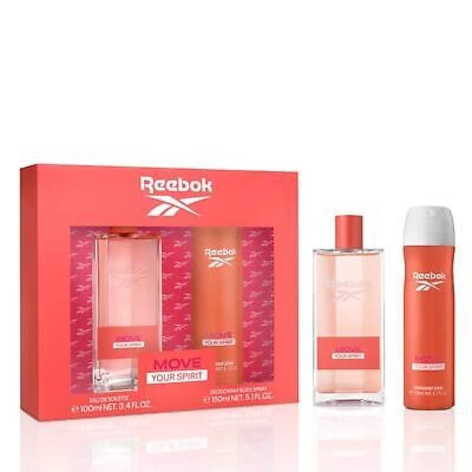 image 1 of Reebok Move Your Spirit Women Gift Set 100ml EDT + 150ml Body Spray