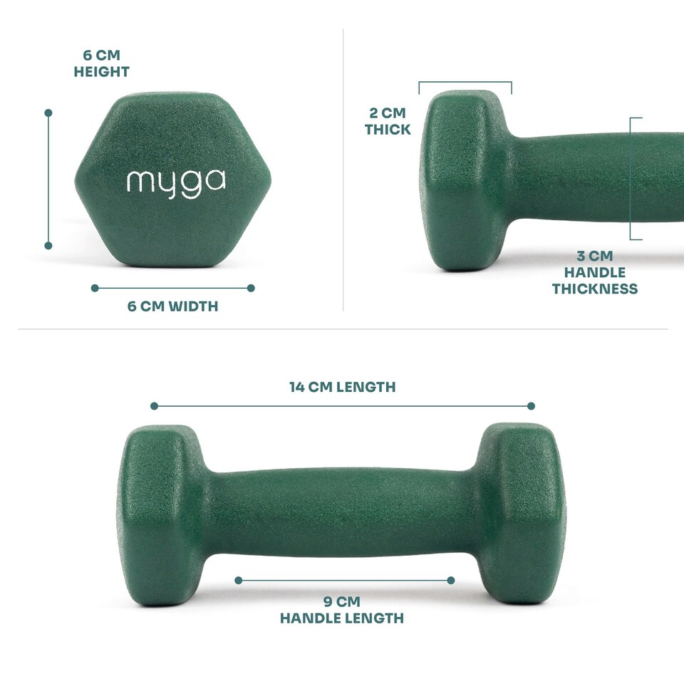 image 1 of Myga Dumbbell - 1KG - PAIR