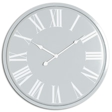 Hill Interiors Rothay Wall Clock - Grey - 49cm x 4cm x 49cm