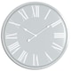 image 1 of Hill Interiors Rothay Wall Clock - Grey - 49cm x 4cm x 49cm