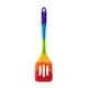 image 6 of Taylor's Eye Witness Rainbow Silicone Slotted Turner