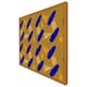 image 5 of Trendy tropical  elegant male shirt female dress texture (Picture Frame) White | XL