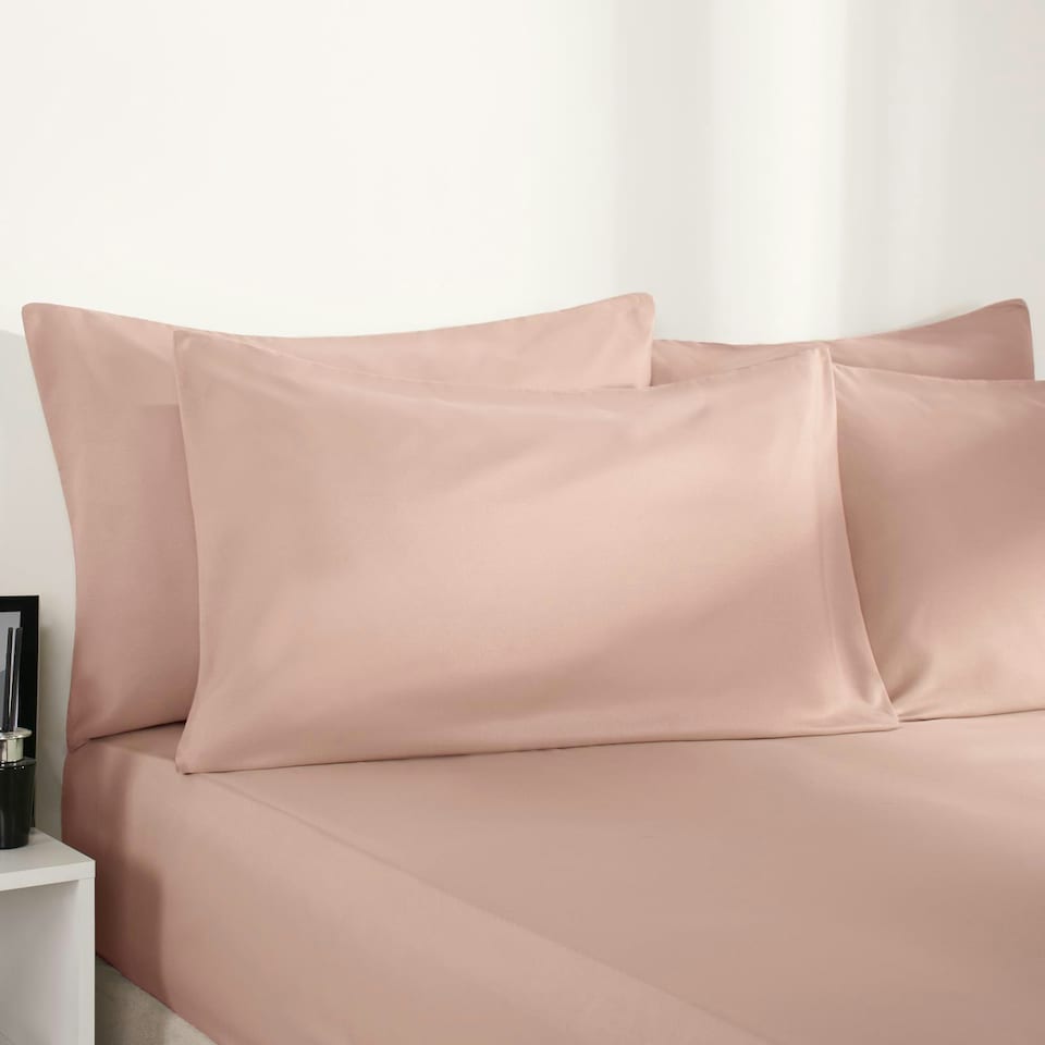 image 1 of OHS Plain Dyed Deep Fitted Bed Sheet Ultra Soft Microfibre