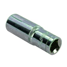 19mm 1/2in Drive Double Deep Long Reach Metric Socket 12 Point Sided Bi-hex