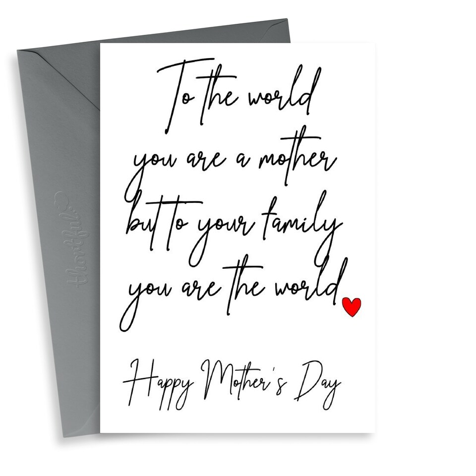 image 1 of Heartfelt Mother's Day Card For Mum