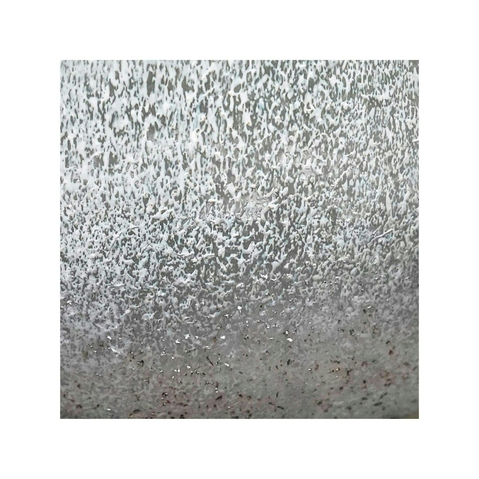 image 1 of Verre Stem Frosted Vase Blue