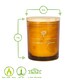 image 3 of Nicola Spring Soy Wax Scented Candles - 130g - Sandalwood & Jasmine - Pack of 3