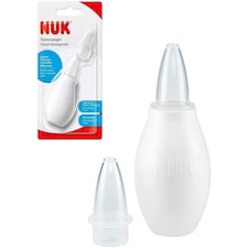 NUK Baby Nasal Decongestor Nose Cleaner Mucus Suction Blocked Nose Relief Tool