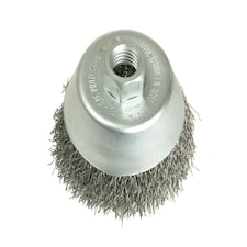 Lessmann Cup Brush 60Mm M14 X 0.35 Steel Wire