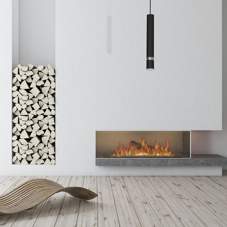image 1 of Milagro Pendant Lamp Joker Black 1XGU10