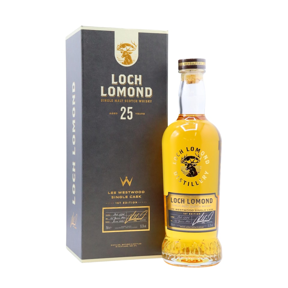 image 1 of Loch Lomond - Lee Westwood Single Cask First Edition 1996 25 year old Whisky