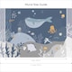 image 4 of Under The Sea Full Wall Mural in Deep Blue | Blue | Deep Blue | Large (300cm x 240cm)