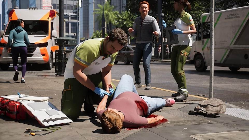 image 1 of Ambulance Life: A Paramedic Simulator PS5