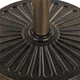 image 5 of Yaheetech 46 cm Outdoor Patio Heavy Duty Market Umbrella Base Stand Bronze