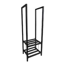 Tall Square Shelved Log Storage | Multi