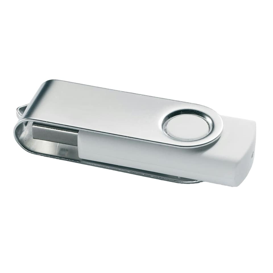 image 1 of MidOcean Techmate 8GB USB Flash Drive - White - One Size
