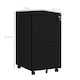 image 7 of Vinsetto Steel File Cabinet with Hanging Bar for Letter A4 Legal Size Black