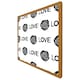 image 4 of Rose & love print (Picutre Frame) Black | XL