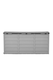 image 2 of Living and Home 290L Outdoor Plastic Garden Storage Box with Wheels, Grey | Grey | 290L | 1