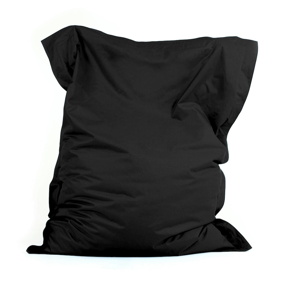 image 1 of icon Bazaar Bag Black Giant Indoor Outdoor Bean Bag Lounger Black
