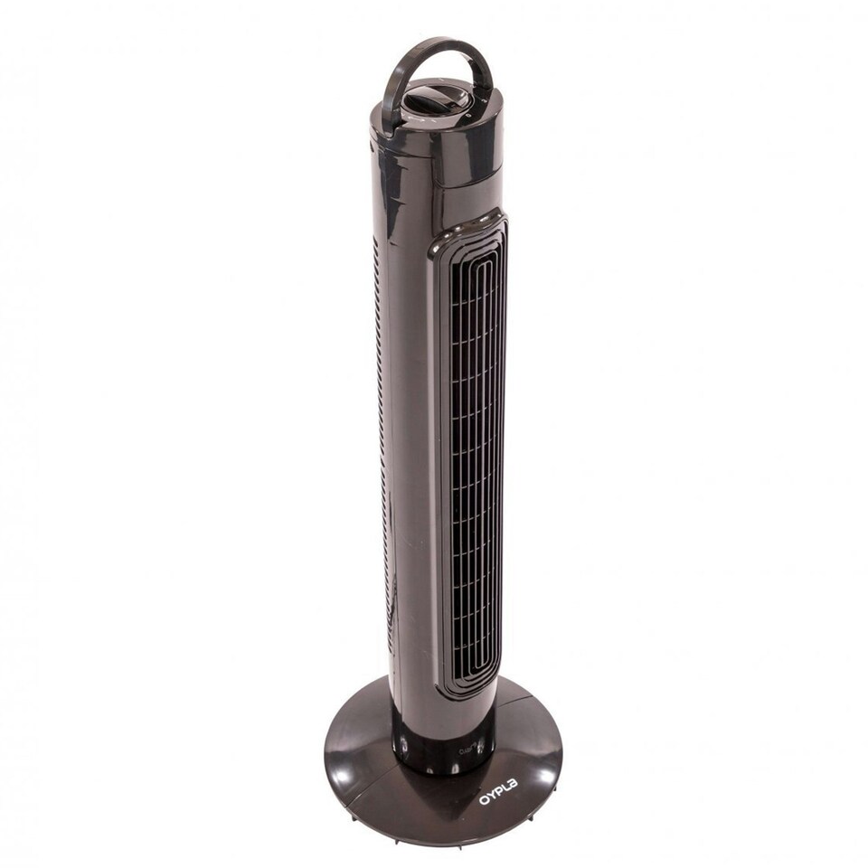image 1 of Oypla Electrical 30" Free Standing Black 3-Speed Oscillating Tower Cooling Fan