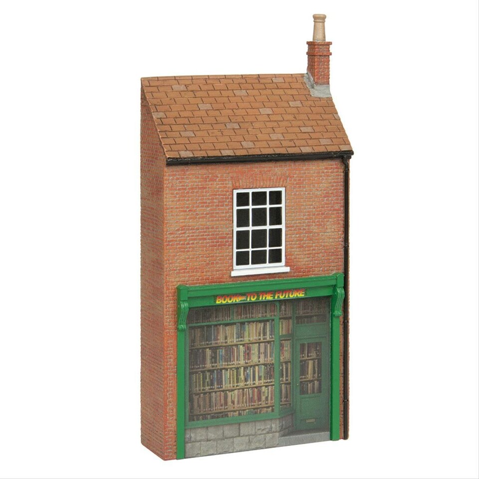 image 1 of Bachmann Scenecraft Low Relief Lucston Book Shop (Pre-Built)