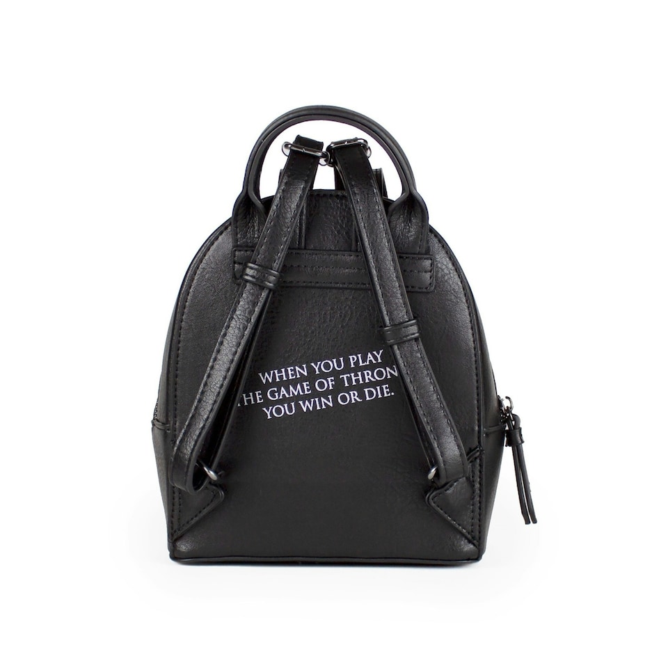 image 1 of Danielle Nicole Iron Throne Game of Thrones Mini Backpack - Black - One Size