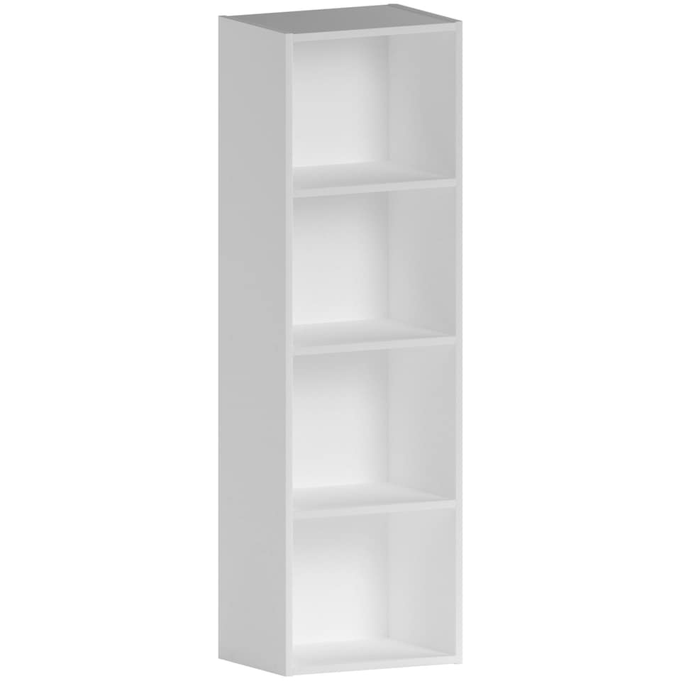 image 1 of Vida Designs Oxford 4 Tier Cube Bookcase Display Storage, White