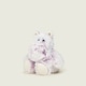 image 3 of Warmies Junior Plush Marshmallow Hippo MEDIUM