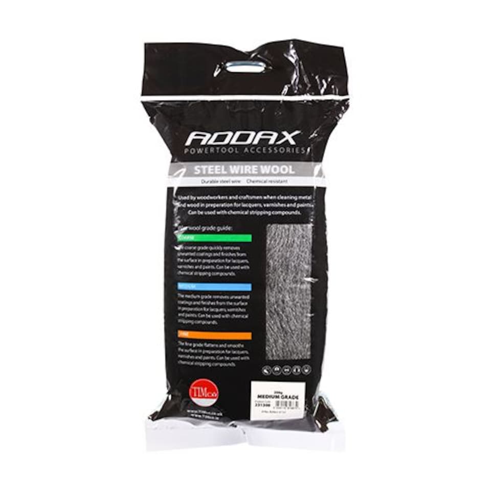 image 1 of Timco - Steel Wire Wool - Medium (Size 200g - 1 Each)