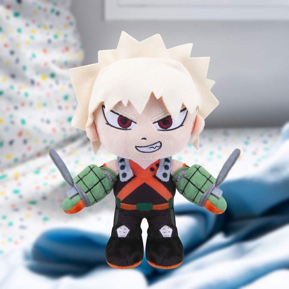 image 1 of vfm-estore My Hero Academia Bakugo Plush Soft Toy 28cm