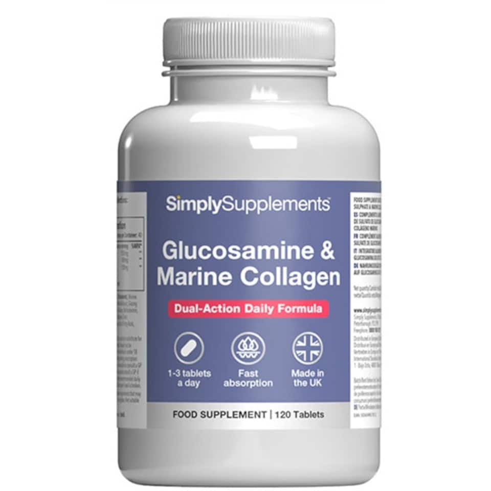 image 1 of Glucosamine 500mg & Marine Collagen 400mg - 120 Tablets