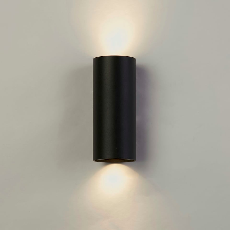 image 1 of Cyls Cylinder Up and Down Wall Light Brown