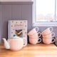 image 7 of Nicola Spring Hand-Printed Teapot - 820ml - Orange