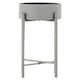 image 1 of Interiors by Premier Sturdy Small Grey Floor Standing Planter, Contemporary Outdoor Pot For Flowers, Durable Floor Planter Grey