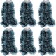 image 1 of 6 x 2 Metres Pack Light Blue Chunky Christmas Tinsel