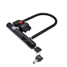 Six Peaks Cycling Bike D-Lock - Black - One Size