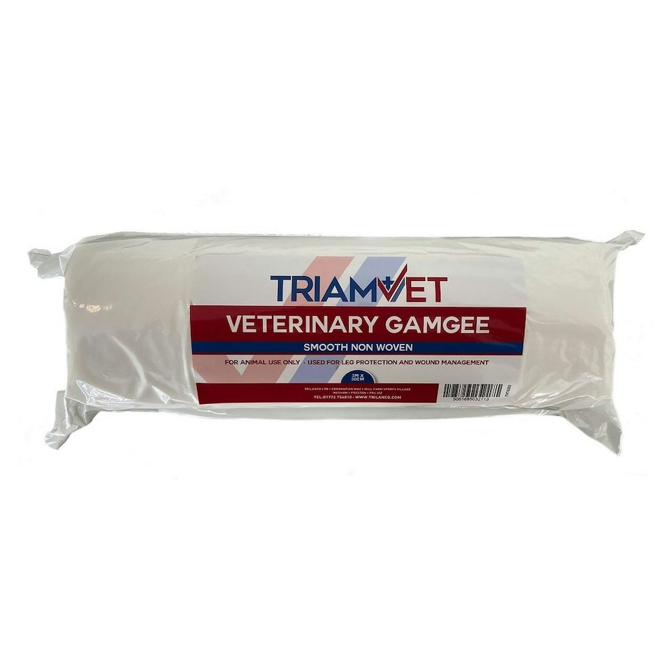 image 1 of TriamVet Gamgee Bandage - White - 30cm