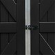 image 4 of 10 x 6 (3.03m x 1.85m) Double Door Apex Plastic Shed with Skylight Roofing