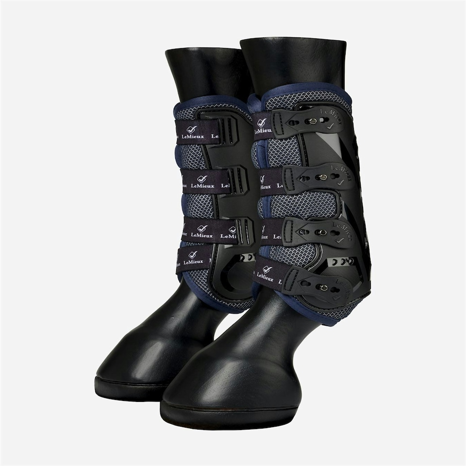 image 1 of LeMieux Ultra Mesh Snug Boots Hind White | Large