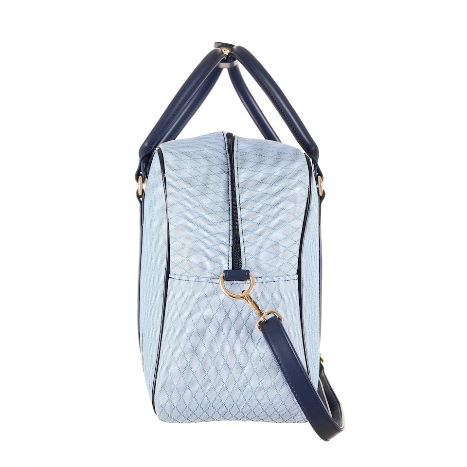 image 1 of Signare Cabin Bag - Alice In Wonderland Tea Party Blue