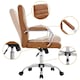 image 4 of Yaheetech Mid-Back Office Chair with Arms